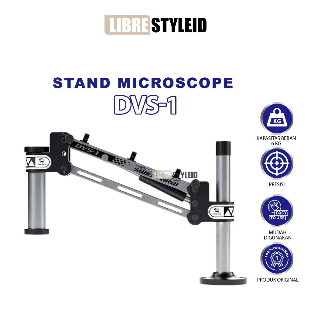 MECHANIC DVS-1 MICROSCOPE STAND DUDUKAN MIKROSKOP ORIGINAL - STAND MICROSCOPE MECHANIC DVS-1 KOKOH U