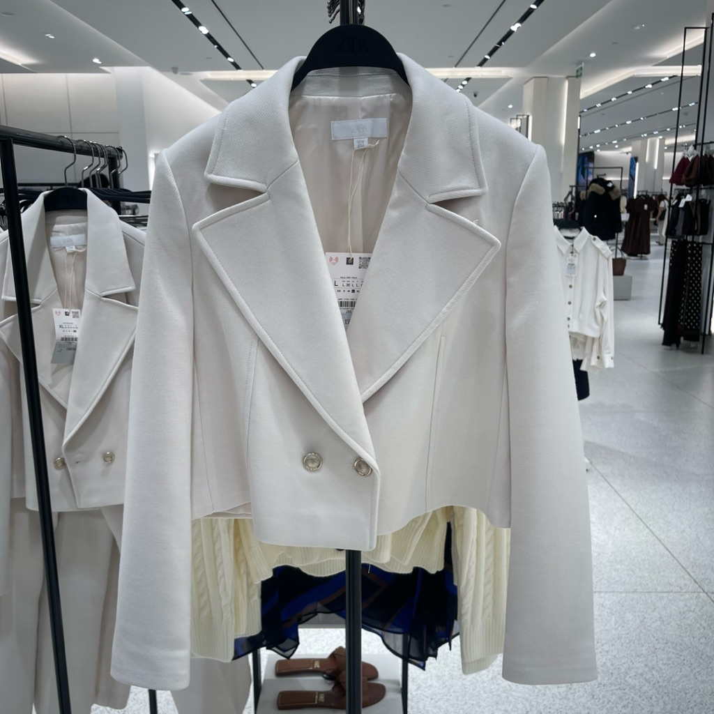 Blazer Crop ZARA Women Jastip (jasa titip)