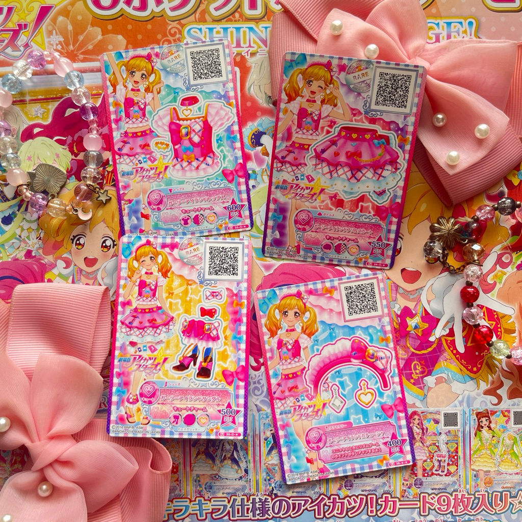 [OFFICIAL] KARTU AIKATSU STARS PROMOTION SET YUME NIJINO NON PRINT