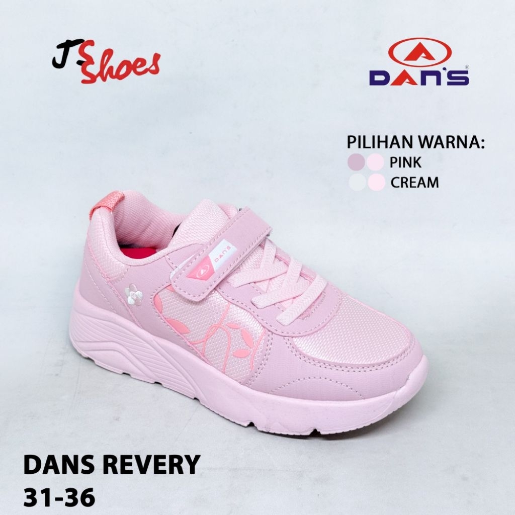 DANS REVERY - SEPATU SNEAKERS ANAK CEWEK MERK DANS ORIGINAL