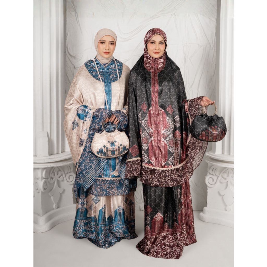 Alcavella - Zyphara Mukena Series | Prayer Set 2in1 Elegan