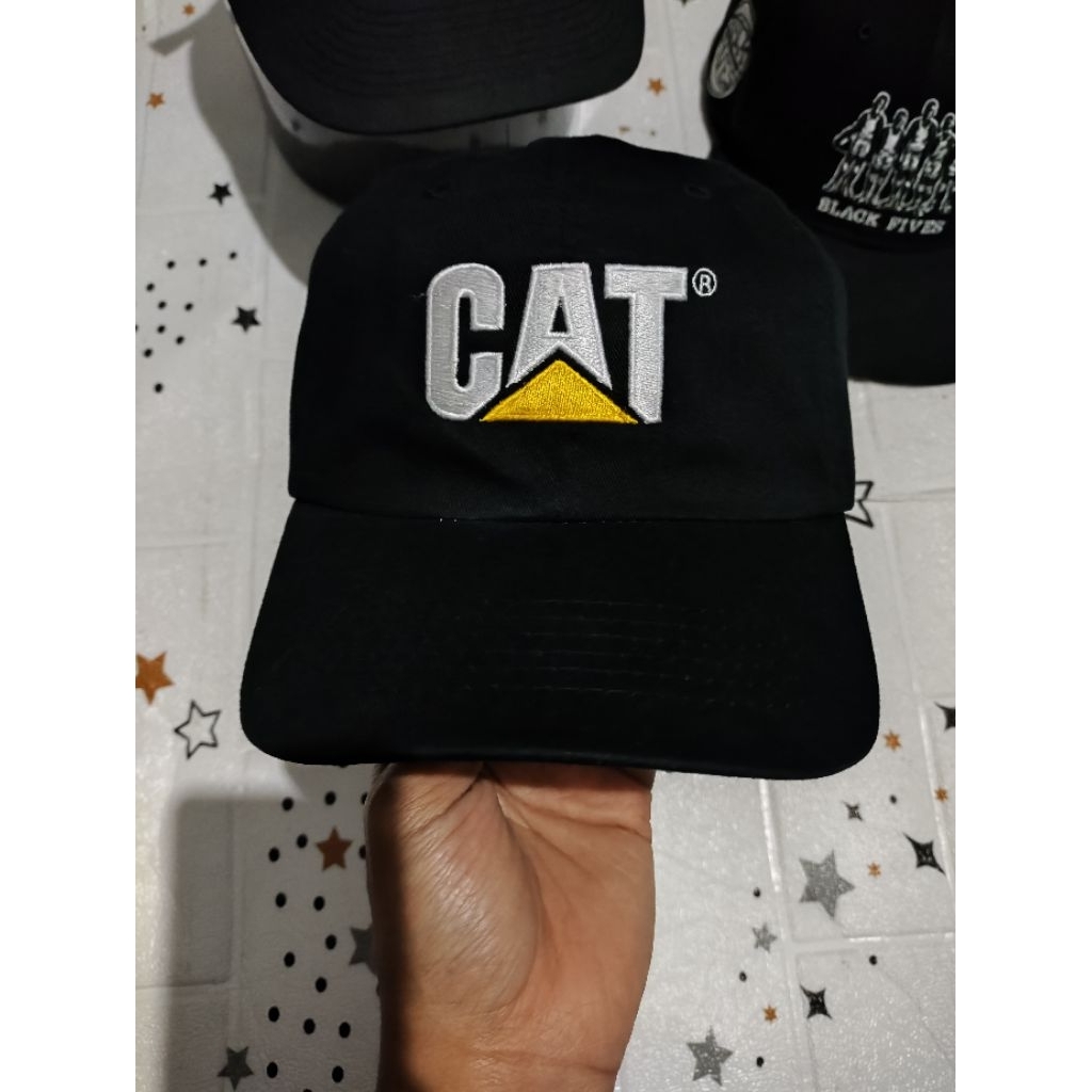 Cat topi cat caterpillar caps warna hitam