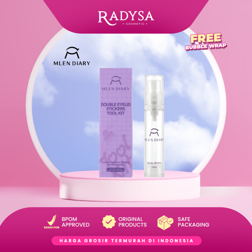 RADYSA - Mlen Diary Double Eyelid Stickers Tool Kit