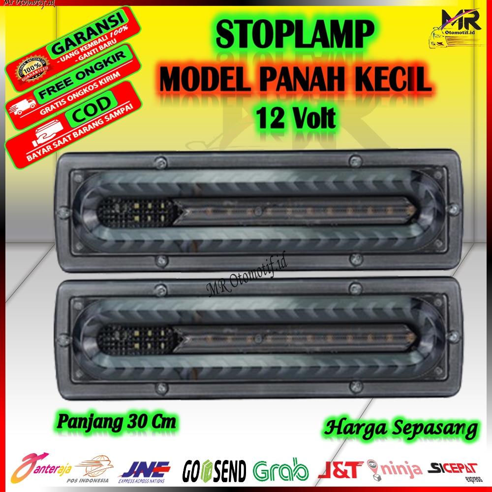 Lampu Rem Belakang Stop Lamp LED Model Panah Kecil Terbaru Truk Canter Hino Pickup Pikup L300 New Ca