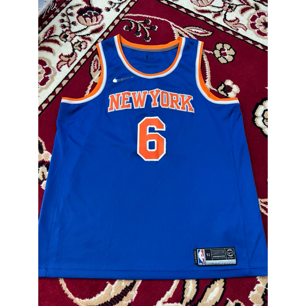 JERSEY BASKET NEW YORK NBA AUTHENTIC SECOND