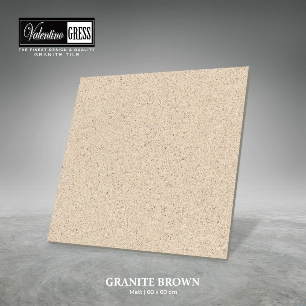 Granite 60x60 Valentino Gress GRANITE BROWN | Matt