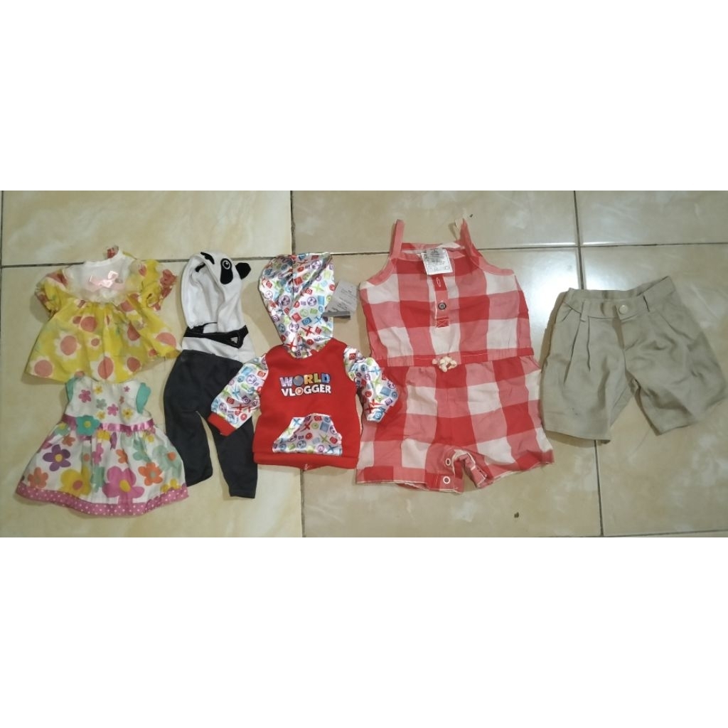Baju baby alive + boneka bayi
