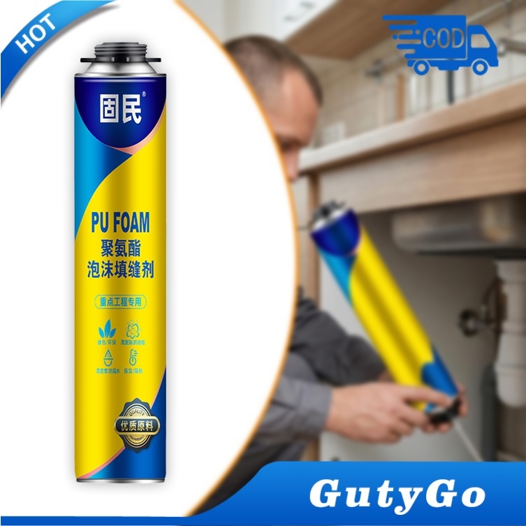 Soundproof Insulation Polyurethane Foam / PU Foam Spray / Sealant Polyurethane Foam