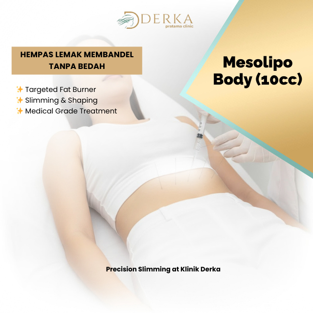 Derka Skin Mesolipo Body 10cc Body Contouring Voucher Treatment