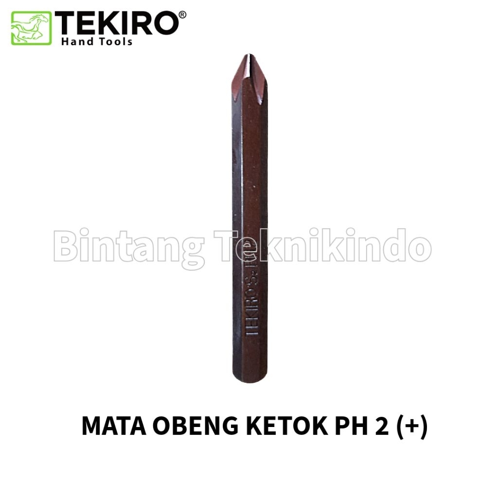 TEKIRO Mata Obeng Ketok PH2 (+) Plus Min