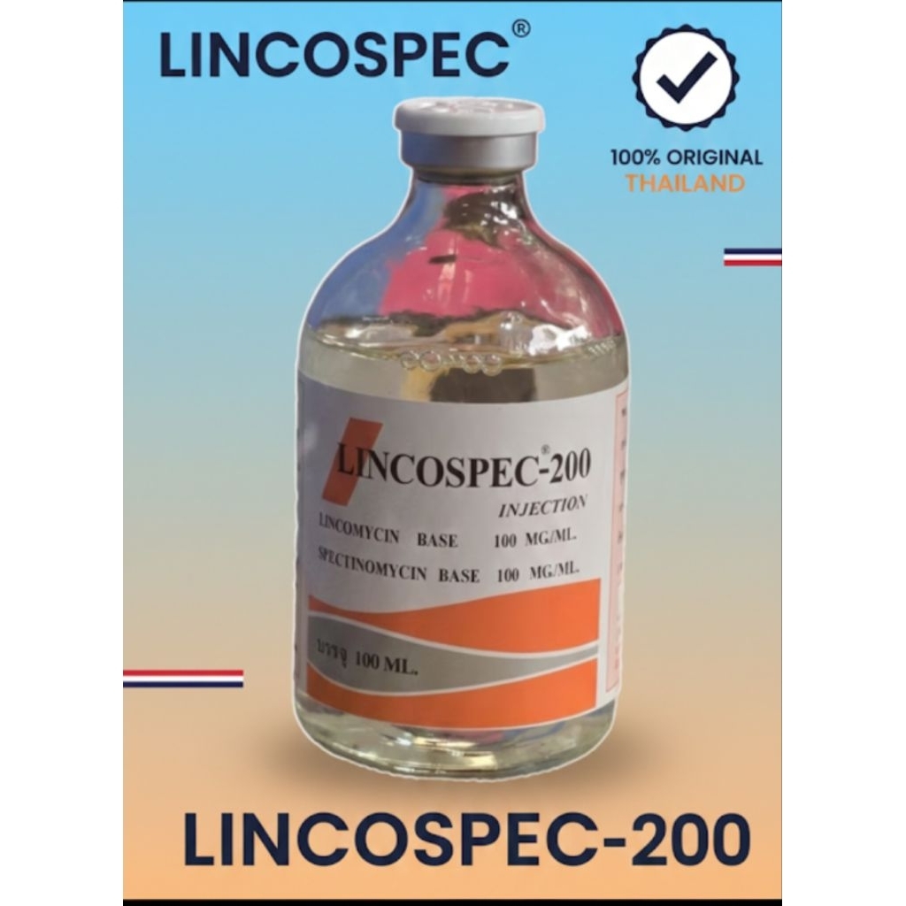 Lincospec 200 original 100% thailand