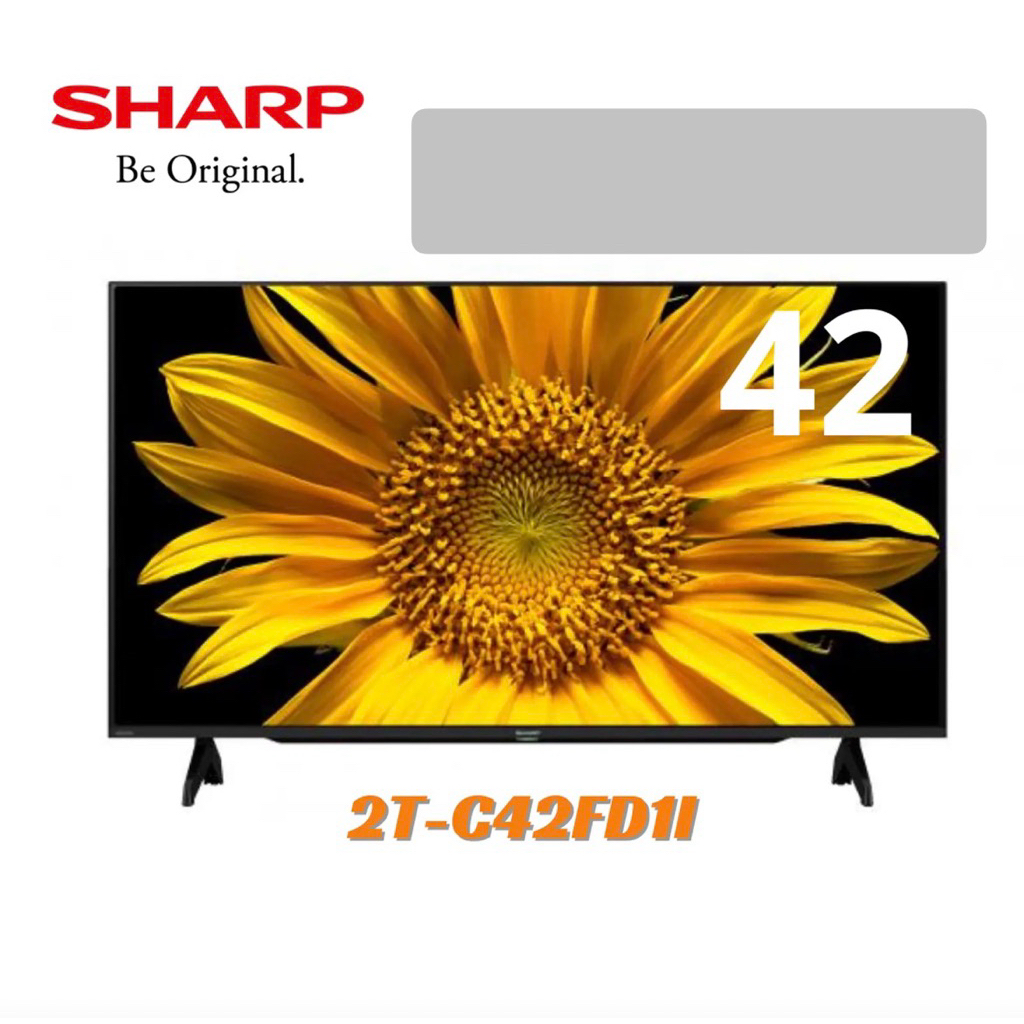 Led Sharp 42 inch Digital tv 2T-42FD1I slim disign