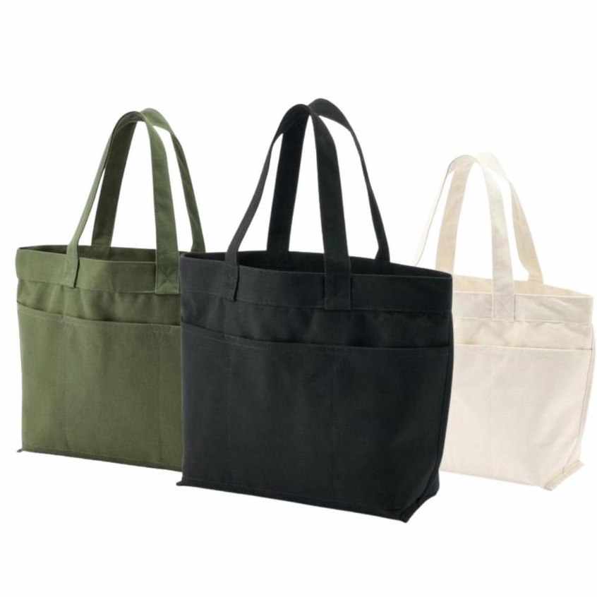 MUJI Tote Bag - Canvas horizontal tote bag 20L