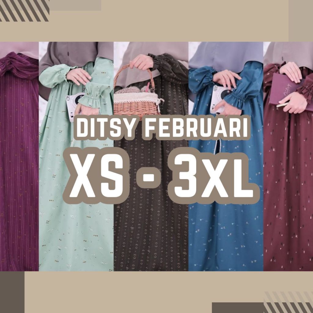 PART 2 DITSY NIGHTGOWN, DITSY OFFICIAL, GAMIS DITSY