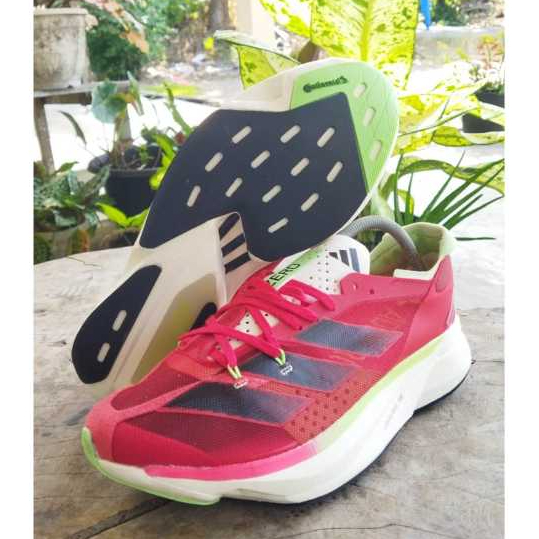 Sepatu Running Adidas Adizero Adios Pro 3 Merah