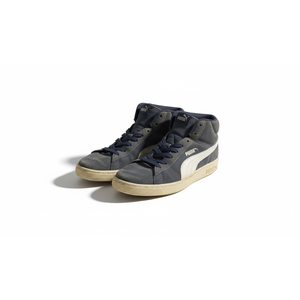 Preloved Sepatu Puma Mid Cut Suede - Second Ori