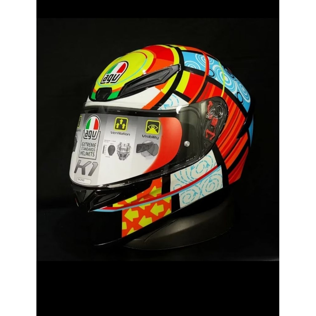 helm AGV K1 Rossi element