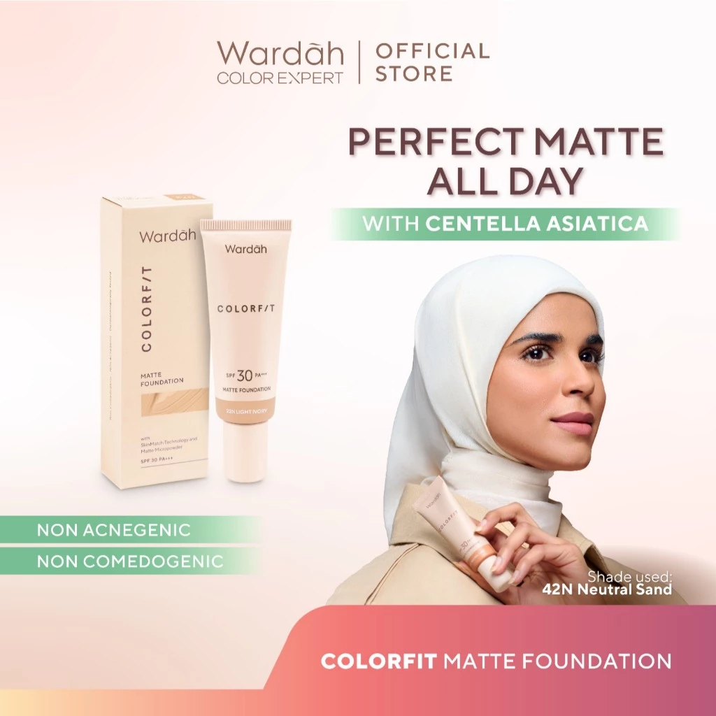 Wardah Colorfit Matte Foundation
