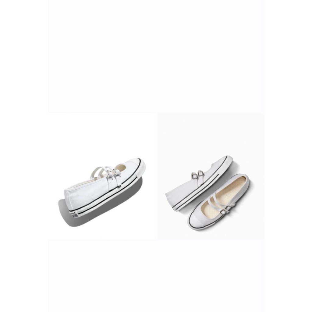 Converse Chuck Taylor All Star Dainty Mary Jane berwarna putih