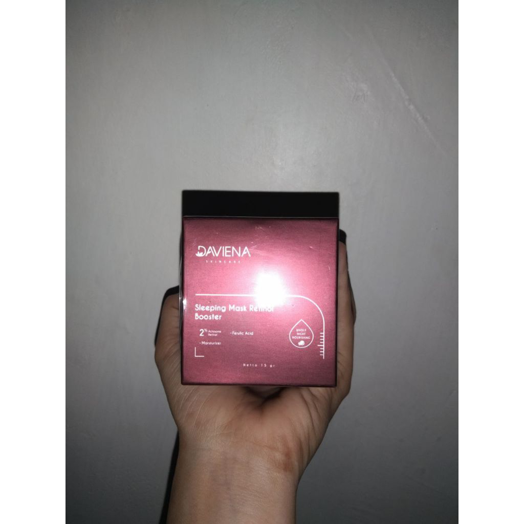 [ORI] Daviena Skincare Sleeping Mask Retinol Booster 50ml