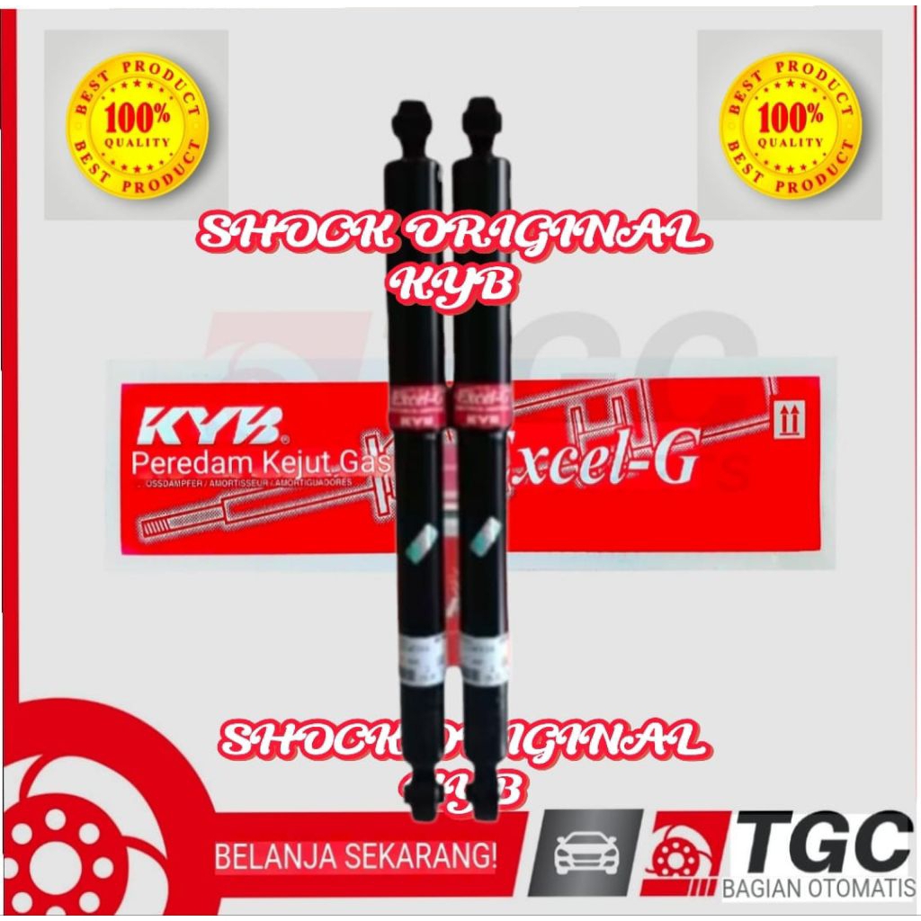 SHOCKBREAKER BELAKANG HYUNDAI ATOZ MERK KAYABA EXCEL-G ORIGINAL