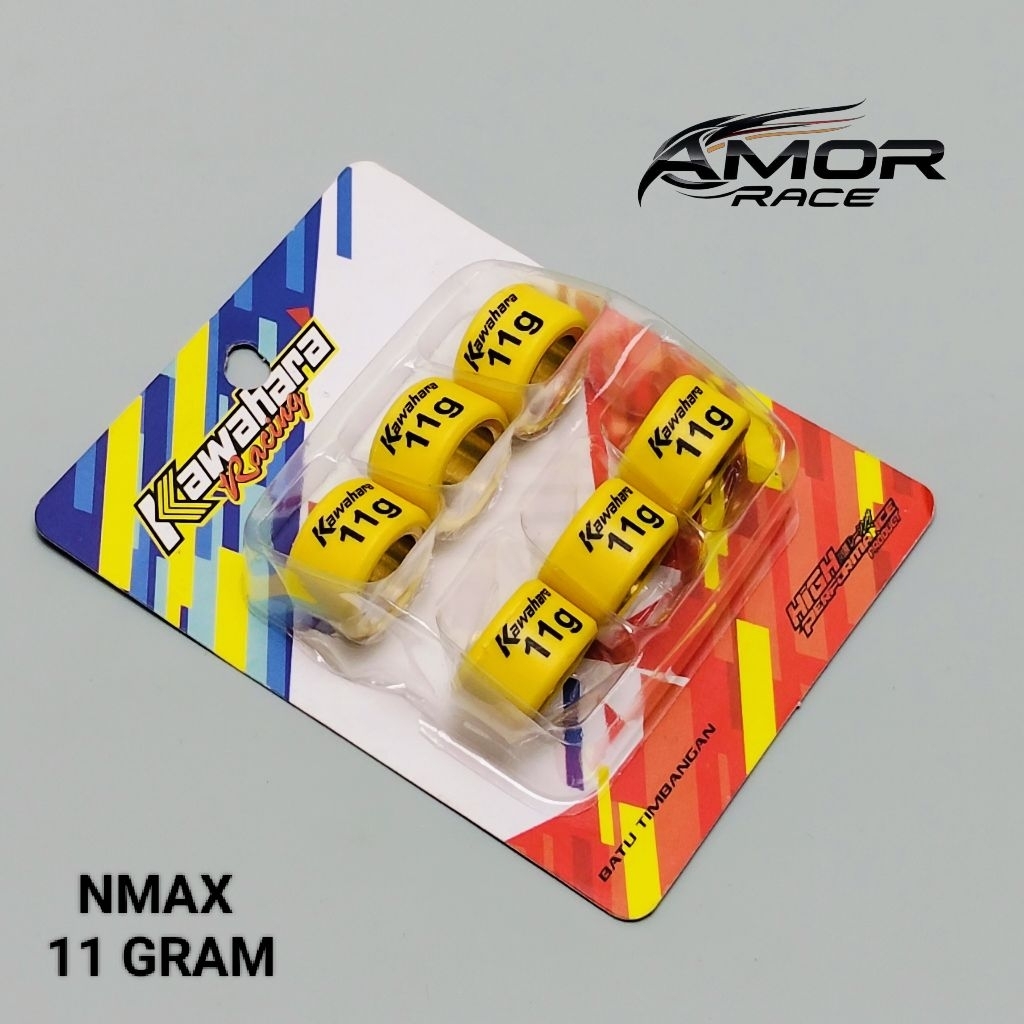 ROLLER KAWAHARA - 11 GRAM - NMAX AEROX LEXI MIO M3 XEON FINO 125