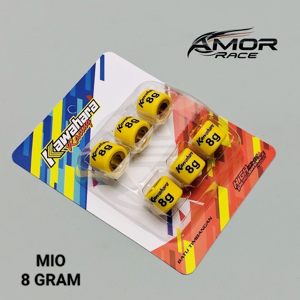 ROLLER KAWAHARA - 8 GRAM - MIO KARBU J SOUL GT SMILE SPORTY SMILE FINO 110 115