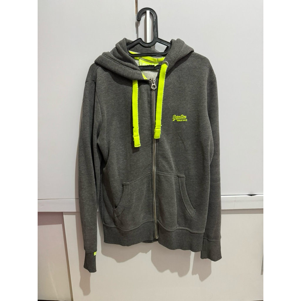 SuperDry Hoodie Grey Preloved