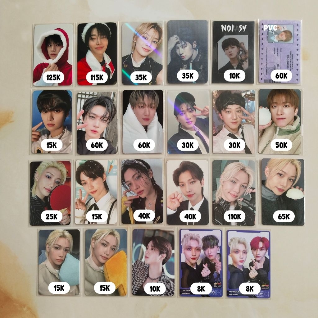 PC Official Stray Kids Felix Lee know I.N Changbin Han Chan Unit Makestar Muplant Appmu Ktown Fankit