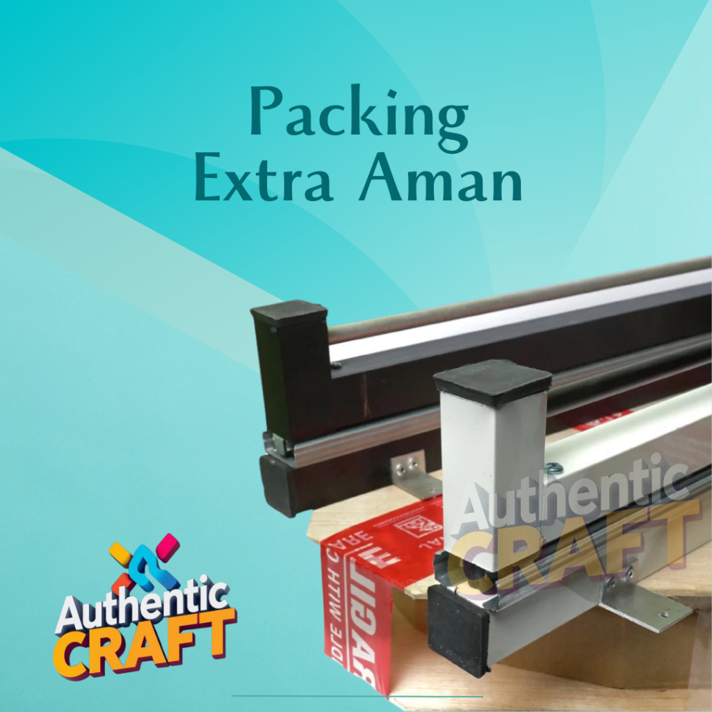 Paket Kitchen Set Gantungan Panci alumunium Kolong Dapur putih hitam Rel Tarik Dorong Minimalis