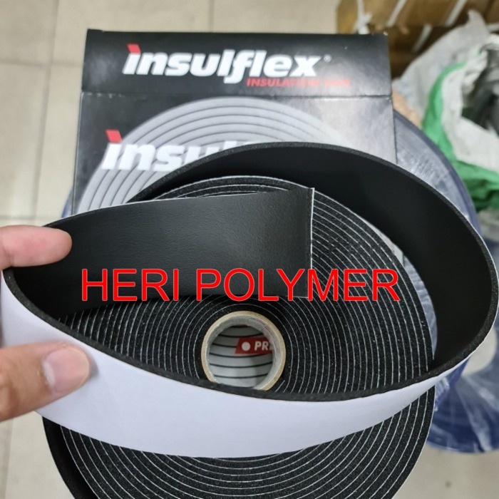 Insulflex Foam Tape Lem Isolasi AC – Lem Insulflex Foam Tape Busa Insulasi untuk Pipa Tembaga 2 Inch