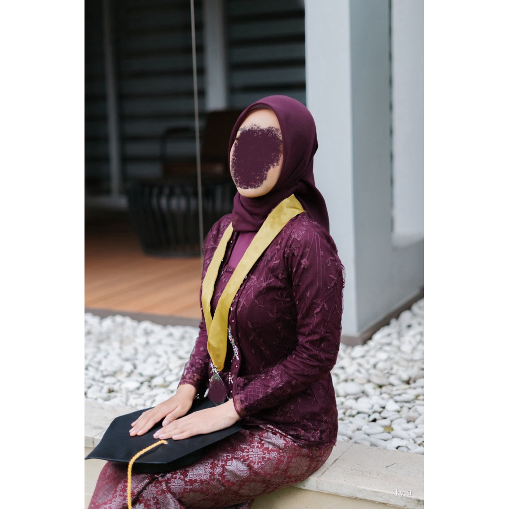 [SEWA KEBAYA] MAROON/ MERAH/ BAJU WISUDA