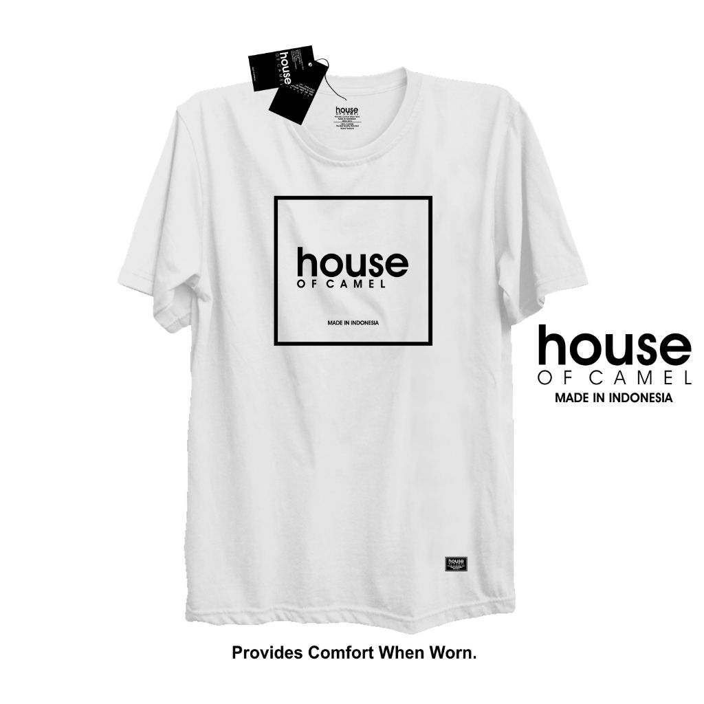 Kaos Distro Original Pria Wanita (Unisex) | HOC-0004 | By. HOUSE OF CAMEL