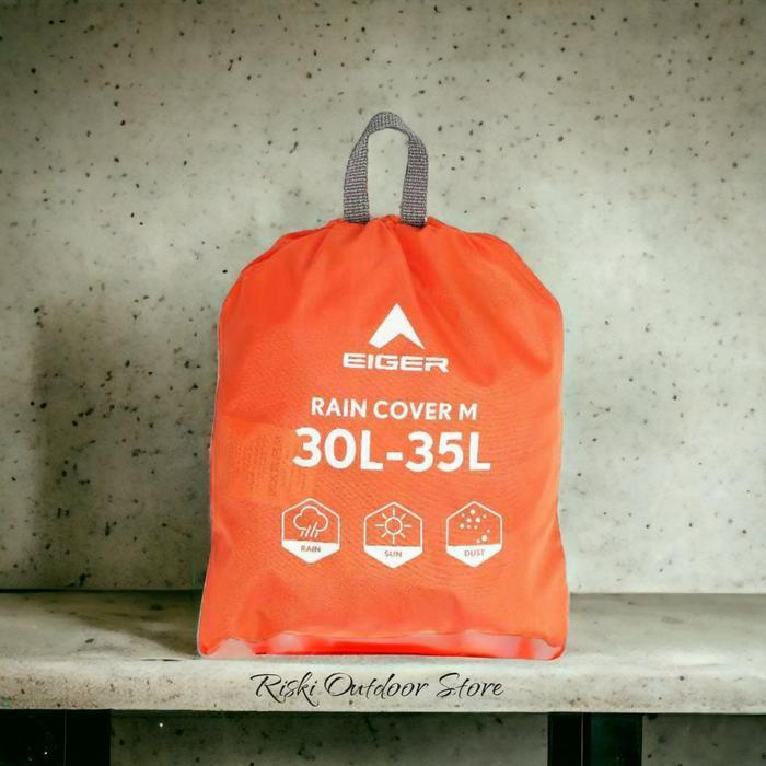 Cover Rain Eiger Bag 30L-35L Orange