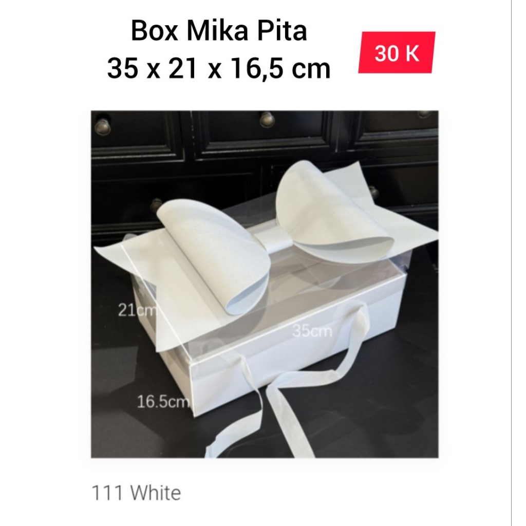 Box Mika / Flower box / Box bunga / Mika handy