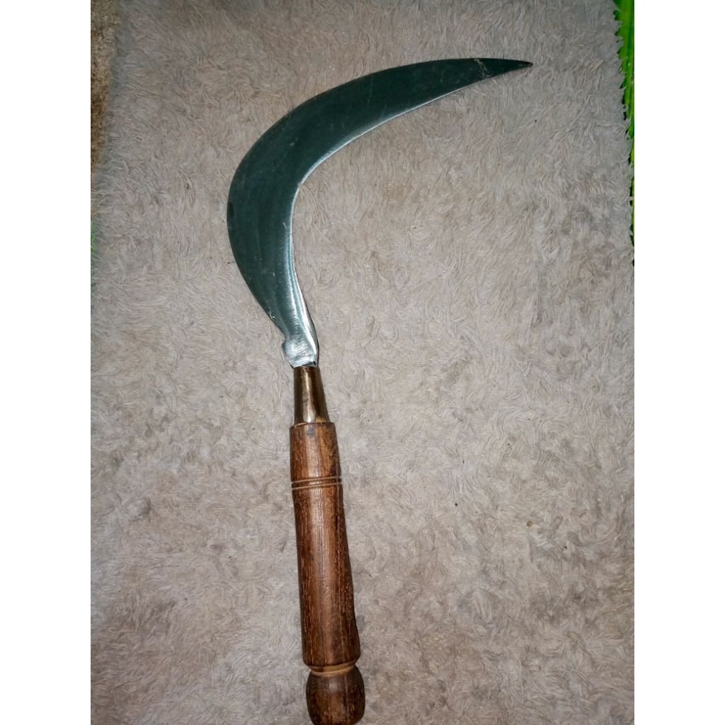 sabit rumput padi rambanan ranting