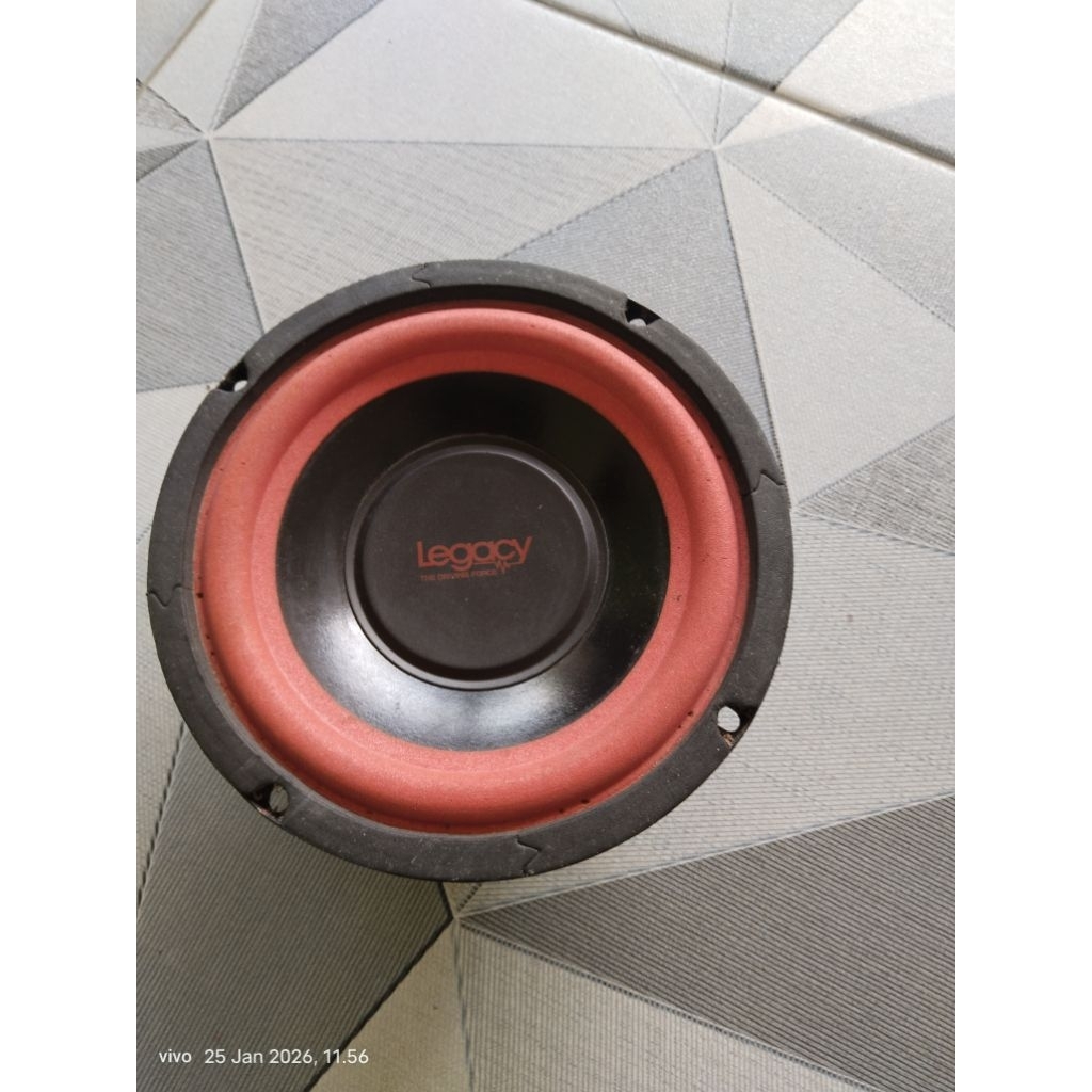 Speker subwofer legacy 6in