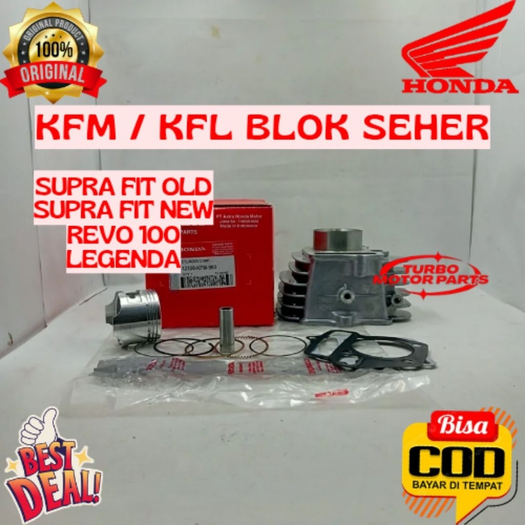 BLOK SEHER ORIGINAL HONDA KODE KFM / KFL, BLOK SEHER SUPRA FIT OLD, BLOK SEHER SUPRA FIT NEW, BLOK S