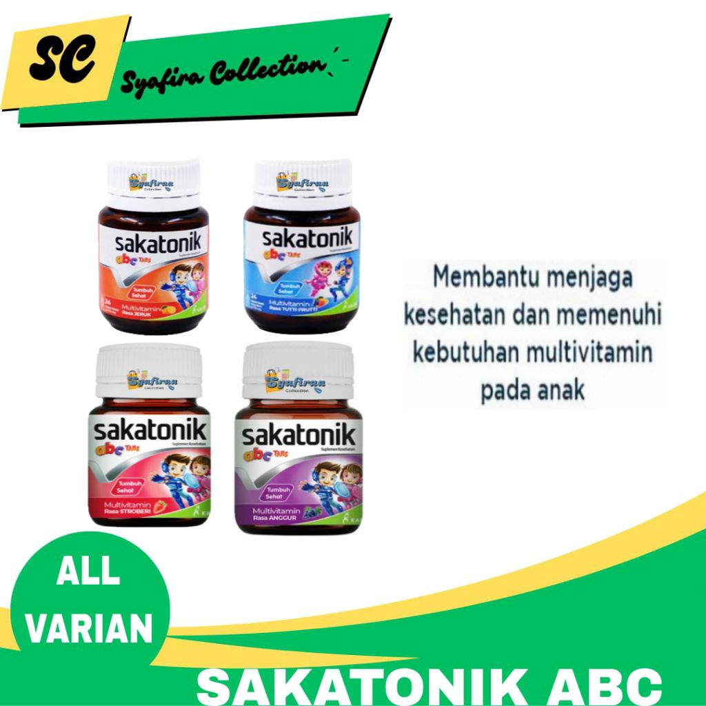 Sakatonik Abc / Sakatonik ABC - Multivitamin Anak
