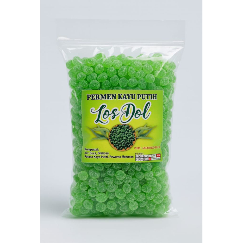 Permen kayu putih kemasan 1kg