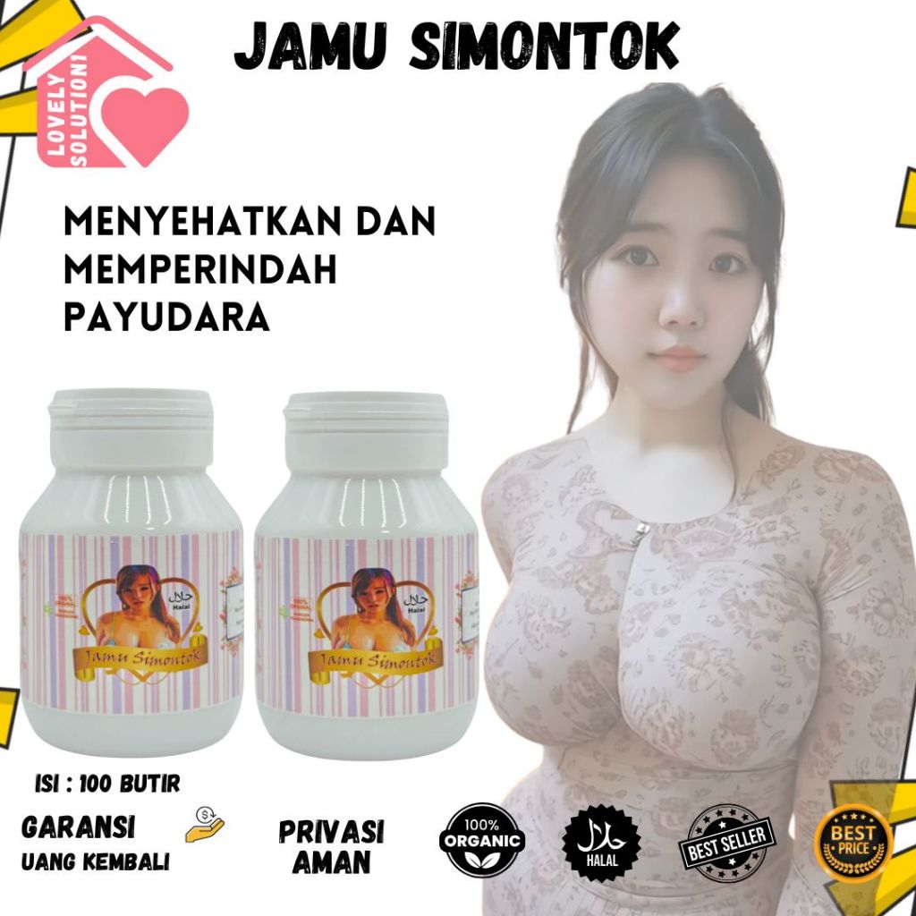 Jamu Montok Payudara Herbal Alami 100% Pembesar Payudara Paling Cepat Dan Ampuh TOKTOP  Permanen