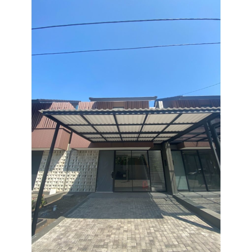 Kanopi Upvc Double layer