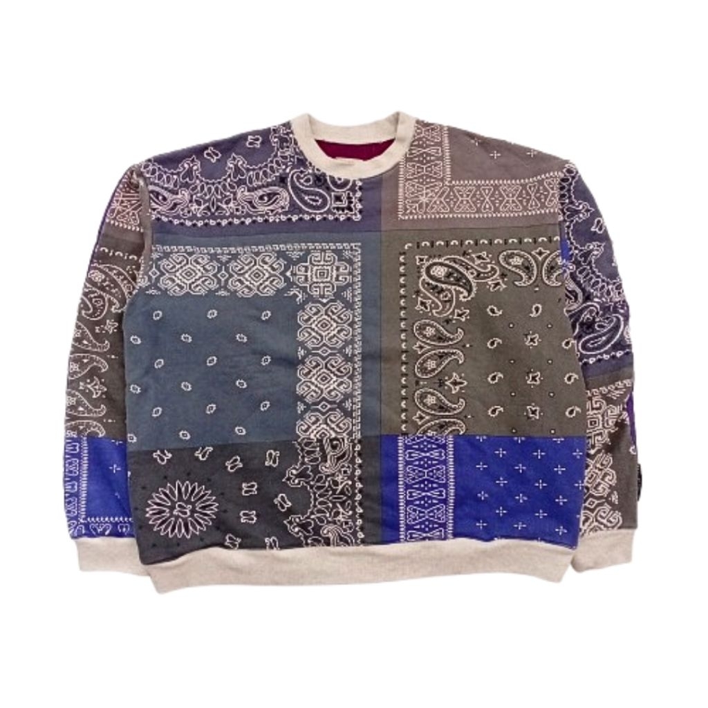 Crewneck / Sweater Kapital Kountry Bandana Print Sweatshirt Men Women Outer Paisley