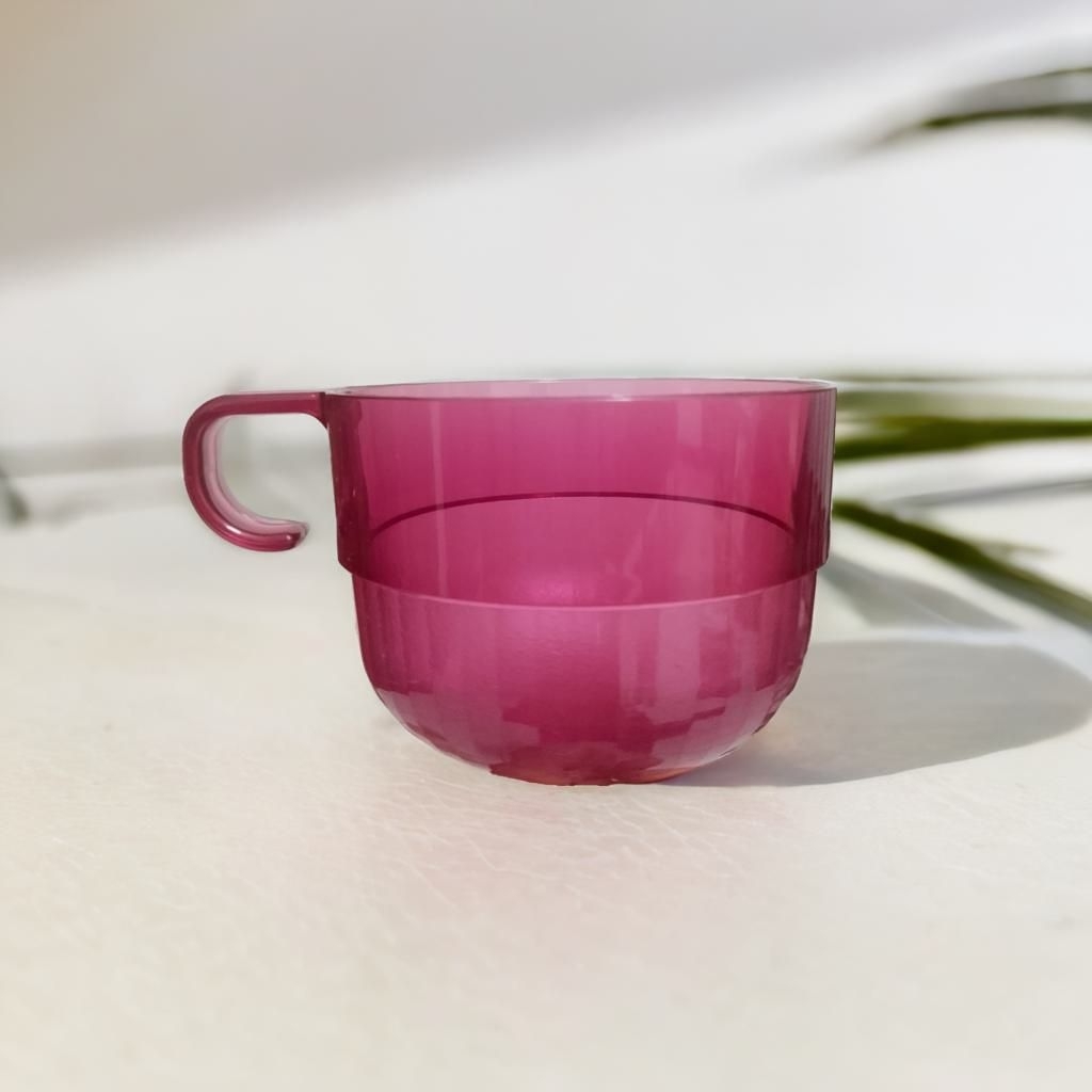 Tupperware watercolor cup / Gelas WTC watercolor tupperware baru/new 150ml