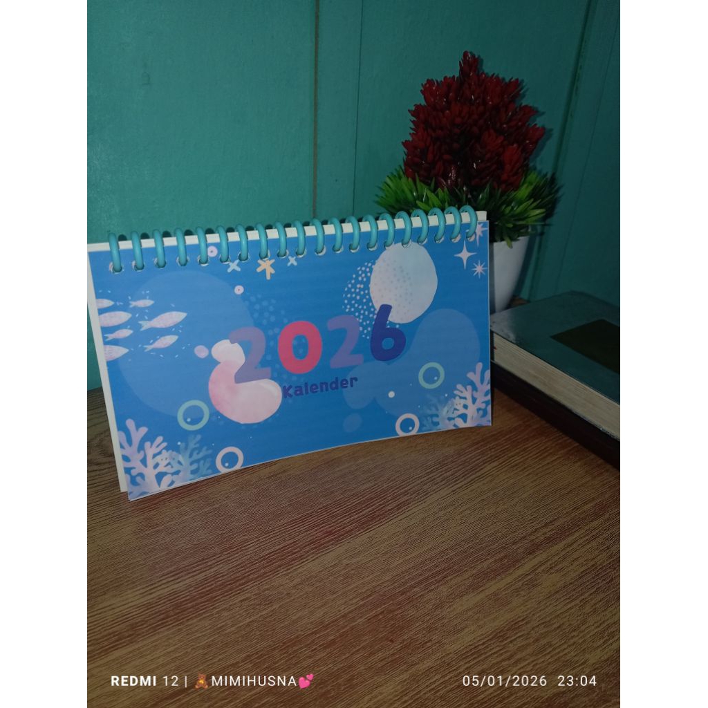 KALENDER MEJA  CUSTOM FOTO