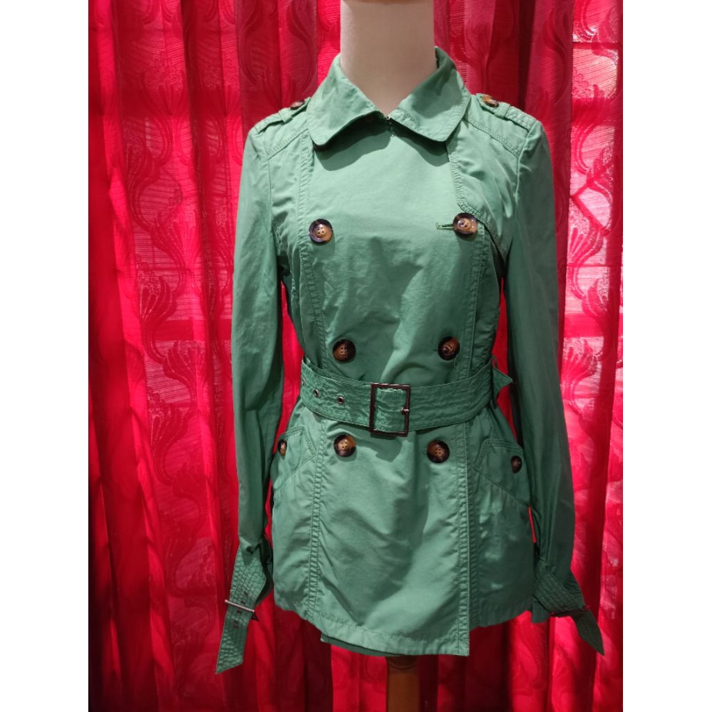 ZOOC Coat Katun Hijau (Minus)