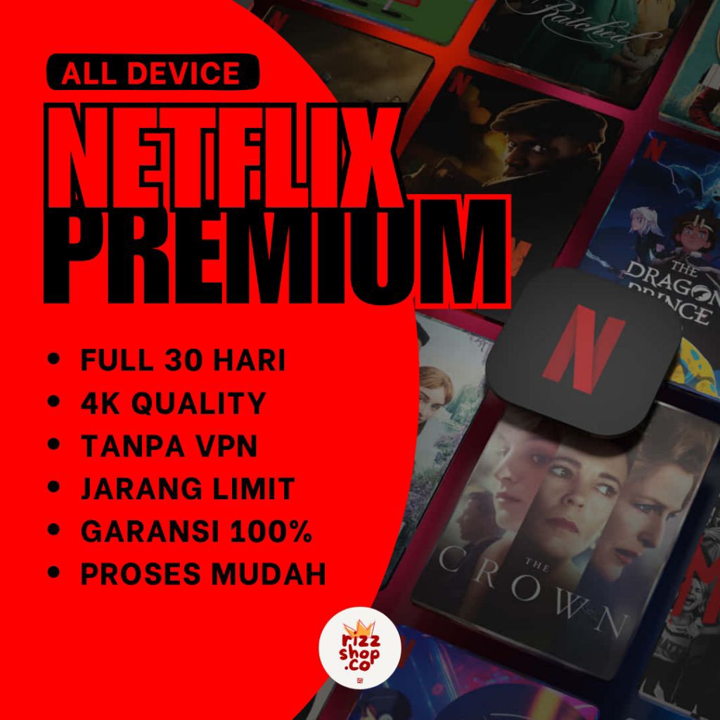 [FULL 30 HARI PRIVATE] NETFLIX PREMIUMM MURAH PRIVATEE 4K FULL GARANSI 1 BULAN SOFTWARE