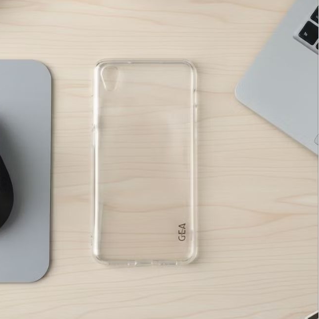 (01) FANCY STYLE CASE FOR VIVO Y51 2015 - CLEAR HARD CASE