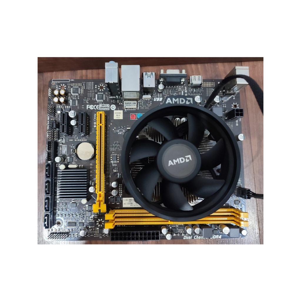 Motherboard A320 dan Ryzen 3 1200 Mobo