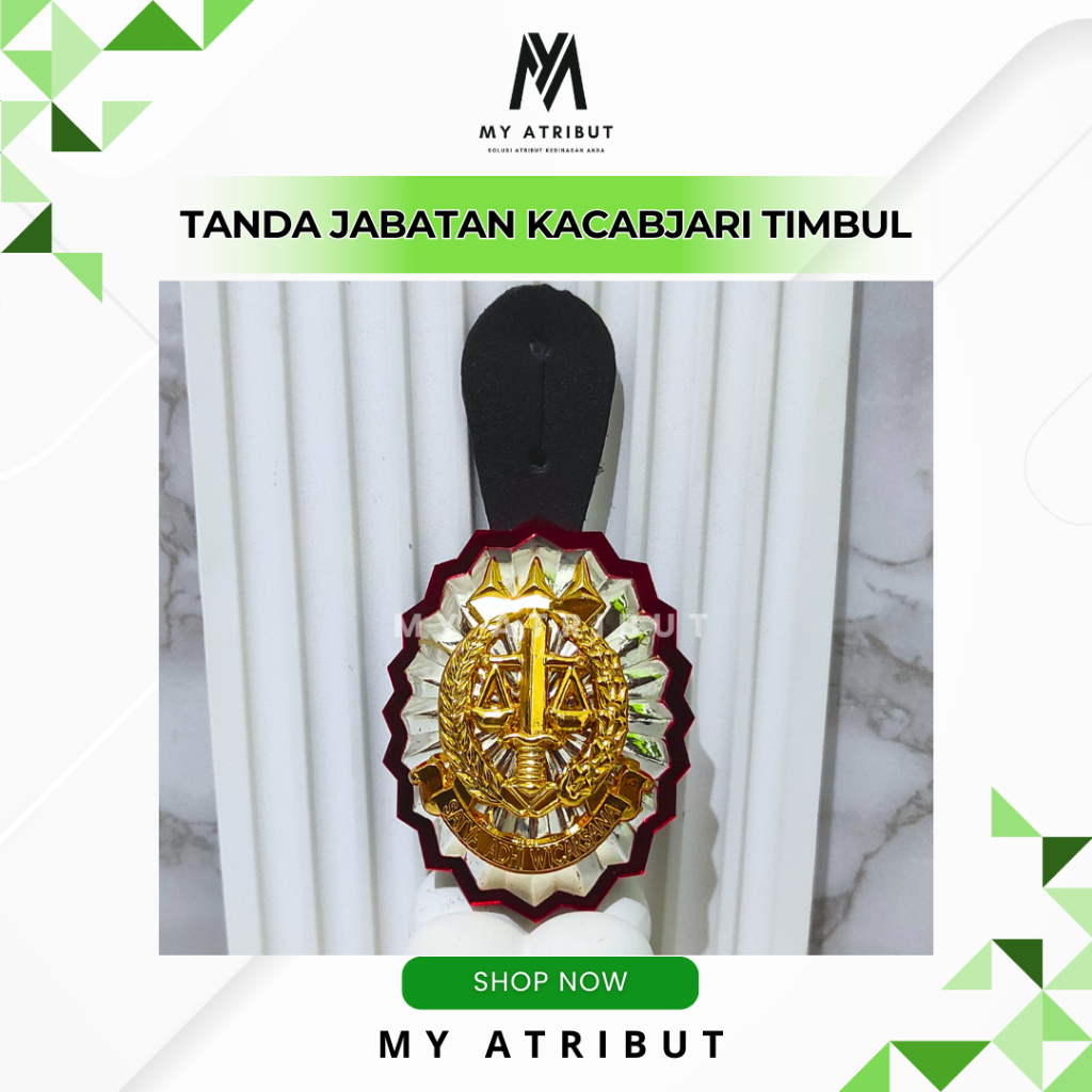 Tanda Jabatan Kacabjari Kejaksaan | Tanjab kacab | Tanda jabatan kejaksaan